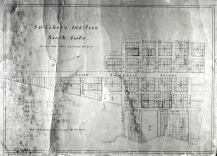 Map of Swisher's Addition