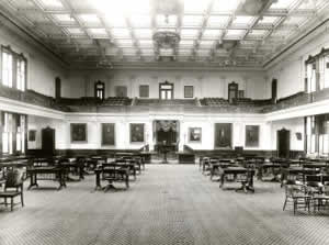 Photograph of Senate Chamber in Capitol Building