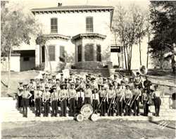 photo of Anderson High School Band - 1937