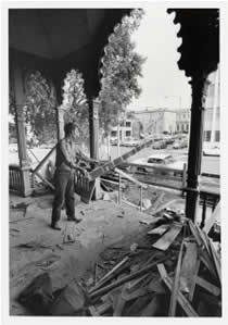 Photo: Demolition of Butler House