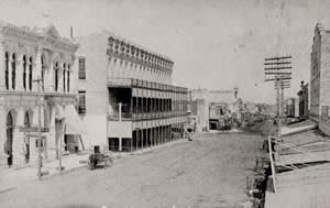 Photograph of 6th Street in 1879