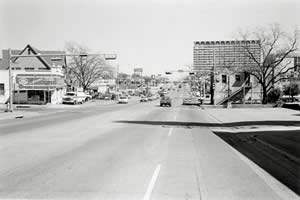 Photograph of 19th Street or Martin Luther King Boulevard in 1998