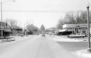 Photograph of East 1st Street in 1998