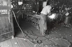 Photograph of ironworker